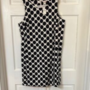 Black and White Polka Dot Dress